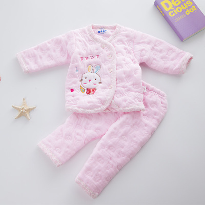 Tong Yin Baby Warm Cotton Underwear Autumn and Winter Suit