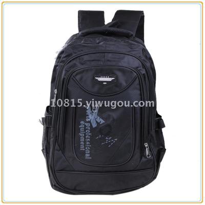 Backpack Men's and Women's Casual Letter Student Schoolbag Travel to School Popular Korean Backpack