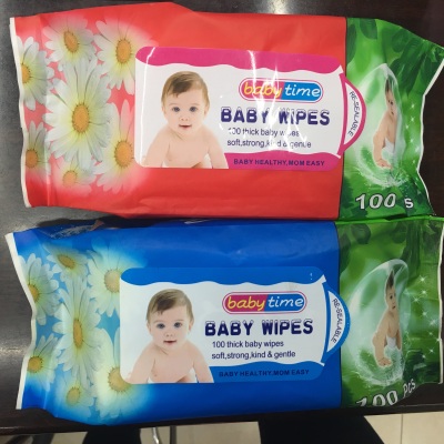 Baby wipes Baby wipes with fragrance 100 wet wipes.