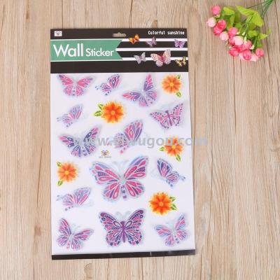 Wall Stickers Children's Room Kindergarten Classroom Decoration Butterfly Cartoon Stickers