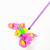 Children's educational toy bag children's plastic puzzle push bee toy