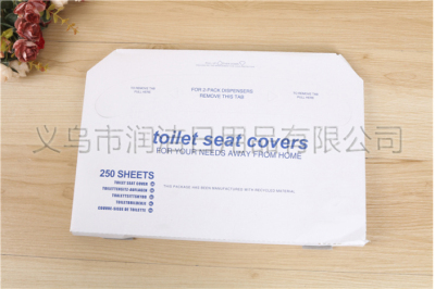 1/2 disposable toilet seat paper easy compliance toilet seat exit toilet seat cover in public places