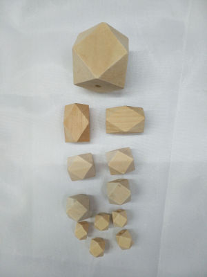 Wood color anise Wood beads specification color variety