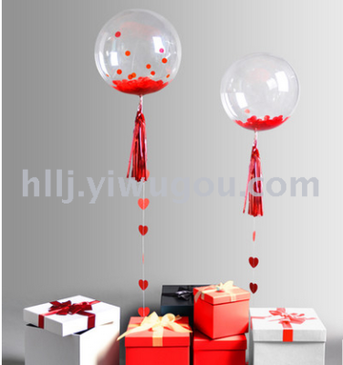 Wedding decorative circular transparen bobo ball birthday decoration wedding wedding wedding party balloons