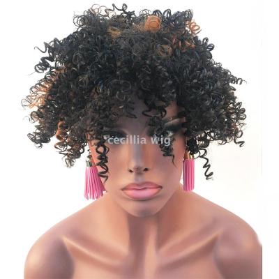 Africa's curly hair style is popular in Europe and America.