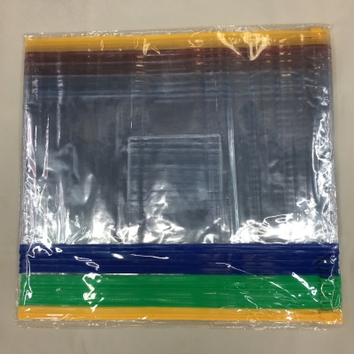 PVC Zipper Bag File Bag Information Bag in Stock