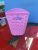 New plastic pen container desktop small storage bucket can hang mini storage basket