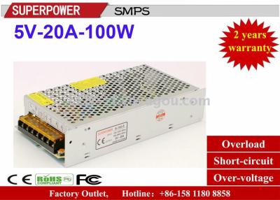DC 5V20A 100W LED switching power adapter