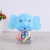 Elephant DIY and creative 3D colored clay plasticine