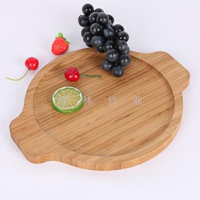 Creative environmental bamboo dinner plate, tray