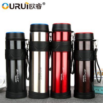 Large Capacity Vacuum Cup Outdoor Portable Cup Vacuum Stainless Steel Cup Customized Gift Cup