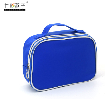 Korean version of the solid color cosmetic bags solid color women receive activity beauty shop Gift Pack