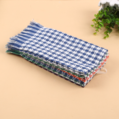 The tassel should be pure cotton gauze cloth checked tea towel towel soft absorb water.