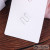 Fashion simple brooch card packaging card jewelry card customization