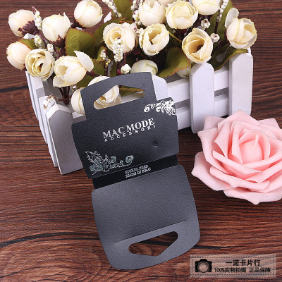 Diy jewelry accessories material packaging bag card necklace hanging card paper studs packaging card necklace hanging card