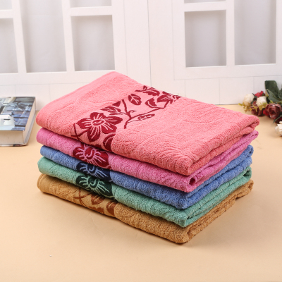 Pure cotton terry towel towel towel soft absorb water.