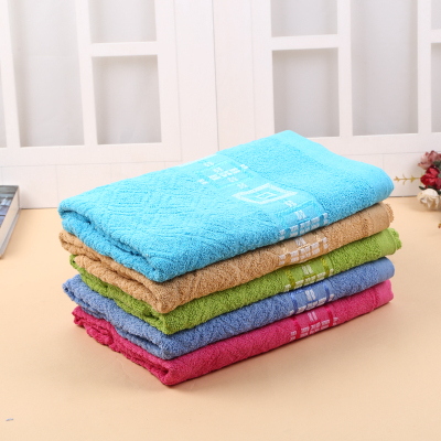 Manufacturer direct adult face towel household towel soft water face towel.