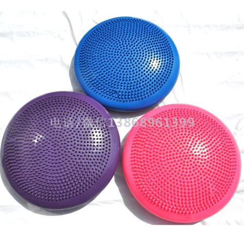 yoga balance pad inflatable massage cushion plate thickened explosion-proof yoga ball trainer