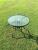 80 cm round glass table leisure garden balcony portable tables and chairs wholesale