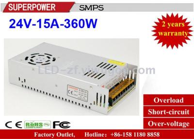 DC 24V15A LED switching power supply 360W security adapter power supply