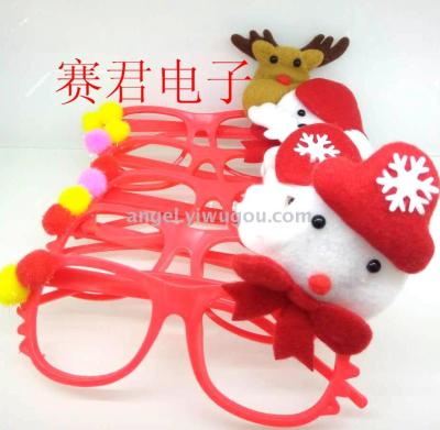 Factory Direct Sales Christmas Glasses Luminous Glasses Luminous Watch Luminous Products