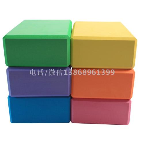 eco-friendly yoga brick high density yoga block eva material yoga aid products