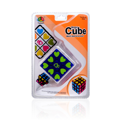 Manufacturer direct selling pan xin third order love rubik's cube (suction plate version)
