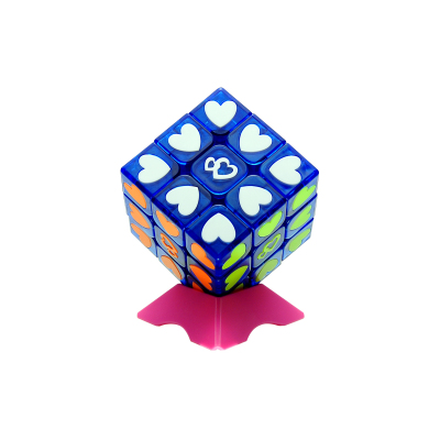 Manufacturer direct selling pan-new third order love rubik's cube (opp bag version)
