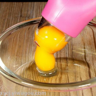 Baking tools kitchen egg yolk separator silicone suction filter mixer