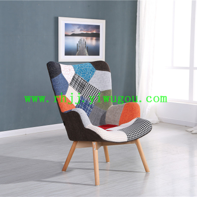 Soft backrest Chair sofa Chair living room bedroom comfortable recliners simple fashion leisure sofa Chair