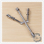 Telescopic slide rod hook rod universal joint wrench tool hardware