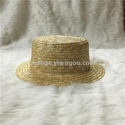 Straw hats Flat top Cap Small-brimmed hat Hat