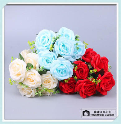 Creative bright color simulation flower simulation flower simulation flower idea.