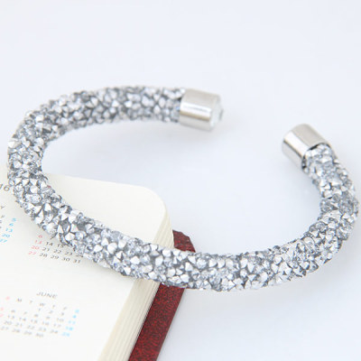 European and American fashion bright light opening personality bracelet