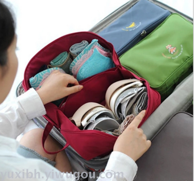 Bra packing bag for travel in South Korea