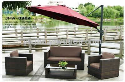 Rattan furniture, casual furniture, outdoor leisure products, rattan sofa JHA-0904