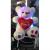 Creative LED colorful light music fan hug plush toy doll heart bear dolls sent his girlfriend pillow