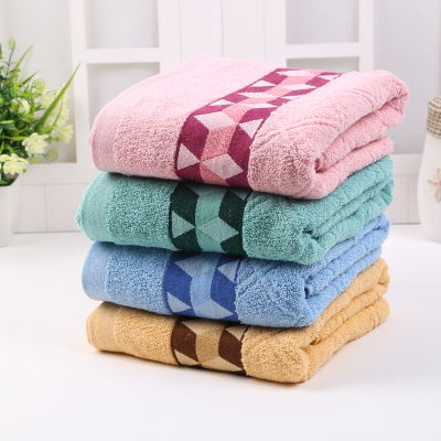 Pure cotton towel face suction and thickened adult household jacquard towel.