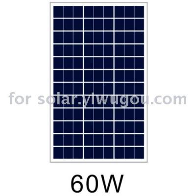 60W Solar Panel Photovoltaic Panel Solar Module Polycrystalline Panel