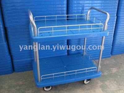 The new two-story three-layer plastic cart SL300-2
