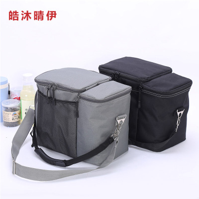 Additionally, New foreign trade Oxford cloth multi-layer contractor bag outdoor travel portable contractor lunch box contractor bag manufacturers customized