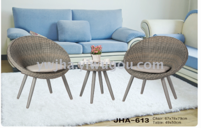 Ding Cool rattan furniture, leisure furniture, outdoor leisure products, rattan sofa JHA-613
