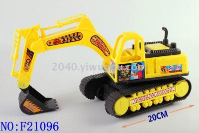 New children's toy simulating large excavators can rotate truck toy