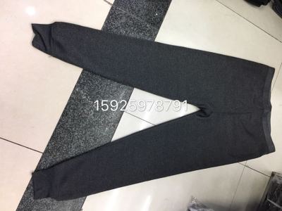 Men Leggings Thermal Pants Imitated Super soft anti-pilling cotton pants manufacturer Direct sale