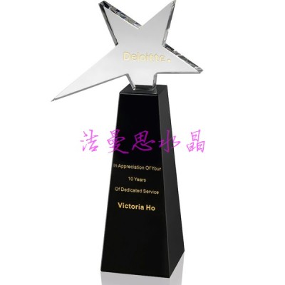 Crystal trophy company award Crystal trophy manufacturer direct marketing company award Crystal trophy customization