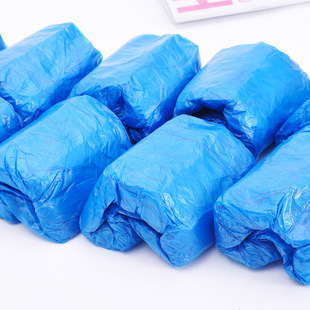 Manufacturer direct sale practical disposable PE shoe cover household dust and antifouling plastic shoe cover