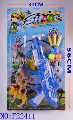 Animal Playsets, toy wholesale and foreign trade play toy soft bullet gun