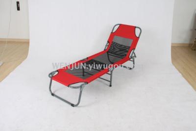 Manufacturer wholesale folding bed folding nap chair office folding bed single bed beach bed