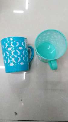 2131 cups plastic drink Cup brush Cup color