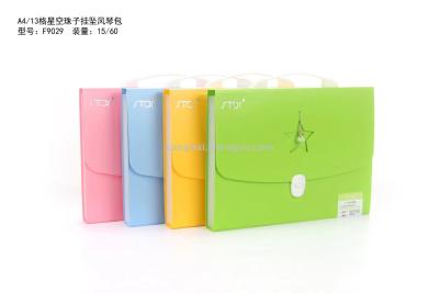 Kang hundred candy color portable Organ Bag Star folder pp Briefcase file Package F9029